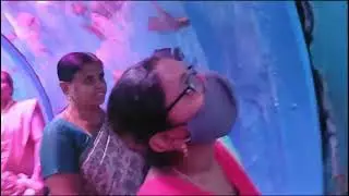 Sea Park | Underwater fish tunnel | Fish Aquarium | Madurai Exhibition | Walk Around Sea | Madurai