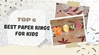 EASY TO MAKE PAPER RINGS💍😇 FOR KIDS😃 | Art and craft for kids🤩
