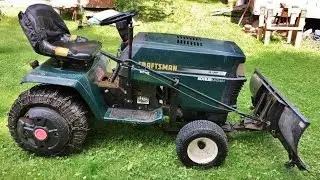 Craftsman 18.5 hp  Riding Lawn Tractor FOR SALE