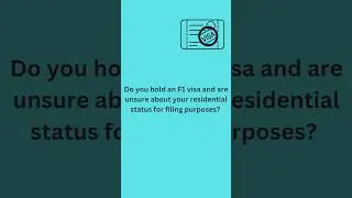 Confused about which tax form to file? Let's make it simple for you! #f1visa #irs #usa #taxhelp