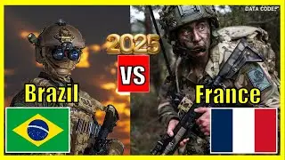 Brazil VS France - Military Power Comparison 2025