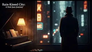Vintage Jazz &ndash; Rain-Kissed City: A Noir Jazz Journey