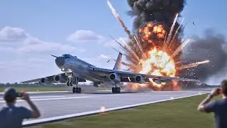 Venezuela Shocked! Senior US Air Force Pilots Fly B-52s on High Alert!
