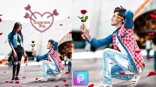 Rose Day Photo Editing Picsart | Rose Day Editing | Valentine's Day Week Photo Editing 2021