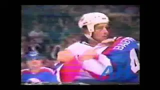 NHL Dec. 22, 1981 Hector Marini,NYI v Dave Babych,WPG Live + (HL) Mew York Islanders Winnipeg Jets