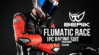 Berik Flumatic Race One Piece Motorcycle Leather Suit