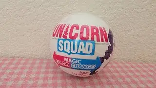 Zuru 5 Suprise Unicorn Squad Magic Color Change - Распаковка непрозрачного пакетика
