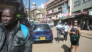 Street Challenges And Struggles In Nairobi Kenya During The Day