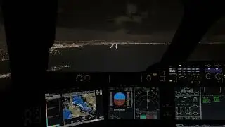 MSFS 2024 A350 Landing into San Francisco