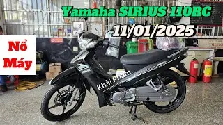 Cận cảnh SIRIUS 110 màu Đen Mâm + giá bán ngày 11/01/25 tại CH Mai Duyên. Khải Phạm #sirius #110
