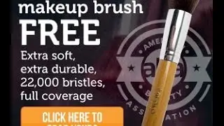 FREE Mieoko Kabuki Brush From The American Beauty Association