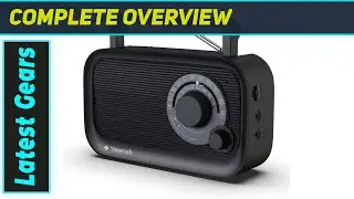 `AM FM Radio with Best Reception Bluetooth Speaker &ndash; Portable DSP Powerhouse