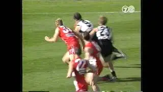 Brett Chalmers Huge Mark Specky Port Adelaide Power VS Sydney Swans