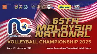 65TH MALAYSIA NATIONAL VOLLEYBALL CHAMPIONSHIP 2025 |  SAR VS  SEL (M)