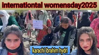 International Woman'sDay2025 Ibrahim Hydari Karachi Cycle race #8thMarch​ @HameshaKaSaat