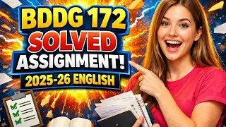 IGNOU BGDG 172 Solved Assignment 2025-26 EM | Academic Writing Skills | BA General Students