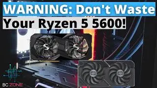 THE BEST GPUs FOR RYZEN 5 5600 IN 2025! RX 6600 VS  RX 7600 XT