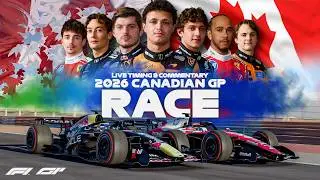 LIVE | F1 - 2026 Canadian GP | Race | Timing & Commentary | Sim Footage