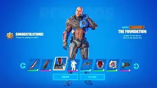 HOW TO UNLOCK FOUNDATION SKIN IN FORTNITE (Unlock ALL Foundation Challenges Rewards)