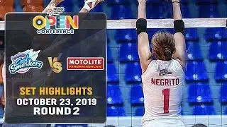 Creamline vs. Motolite | Set 4 Highlights - October 23, 2019 | #PVL2019