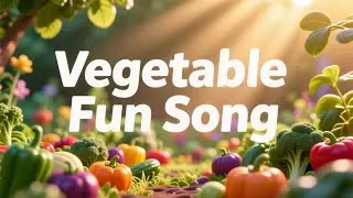 Vegetable Fun Song #KidsSongs #Vegetables #HealthyEating #SingAlong