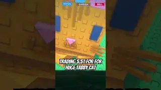 GROW A GARDEN TRADING HUGE CAT #growagarden #roblox