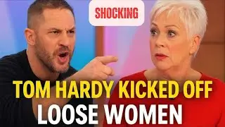 Tom Hardy KICKED OFF Loose Women After Fiery On-Air Clash With Denise Welch | Shocking Moment Live