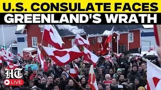 LIVE | Massive Protests Against US Push on Greenland Outside U.S. Consulate | Anti-Trump Protests