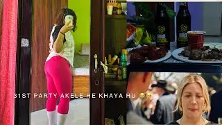 31st vlog alone at home 😭
