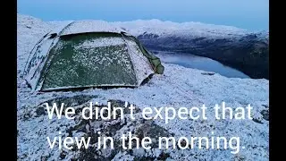 Hallin Fell  1st wild camp.