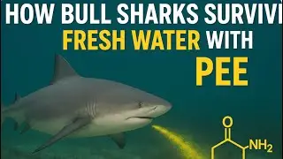 How Bull Sharks Survive Freshwater with Pee?
