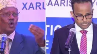 Daawo Dood Kulul oo Dagaal isku badashay ( Xildhibaan Zakariye Iyo Xildhibaan Odawaa )