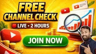 New YouTubers LIVE 🎯 | Free Channel Review