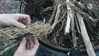 Starting a fire with flint and steel