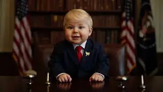 Baby Trump tells about the fat shot #babytrump #viral #naptimenews #potustrumpmaga