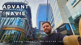 Advant Navis Business Park | Noida Sector 142 | Vlog | India | 4K | Cool place to hangout in Noida