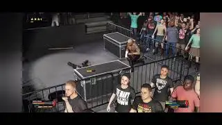WWE 2K25 Roman Reigns vs Solo Sikoa Ambulance Match.