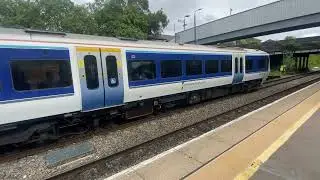 Chiltern Railways Class 165026 arriving and departing Sudbury Hill Harrow