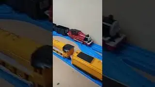Thomas and Friends Tomy Arthur's last run on my layout