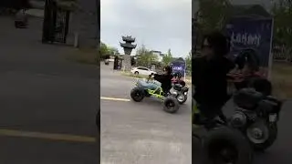Dangerous actions please do not imitate #Off-road beach car #household