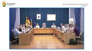 Pleno Extraordinario 8-05-25