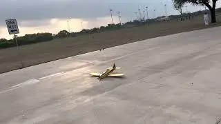 Air tractor crash in high winds