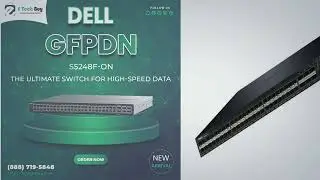 GFPDN Dell S5248F-ON 48x 25GB SFP28 6x 100GB QSFP28 Switch