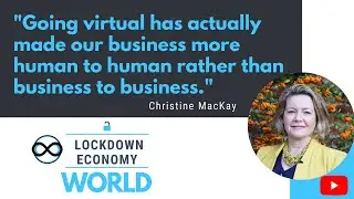 Lockdown Economy UK in Animation for Businesses with Christine MacKay