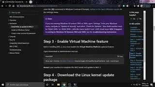 Instalando WSL2 en Windows 10