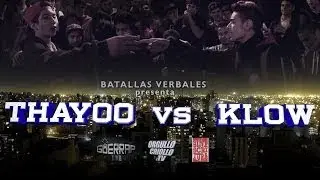 Batalla de Rap: THAYOO vs KLOW @ Sinescritura . CBA . 2017 [HD]