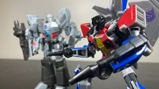 Hasbro Transformers Earthspark Deluxe Class Starscream Figure Review