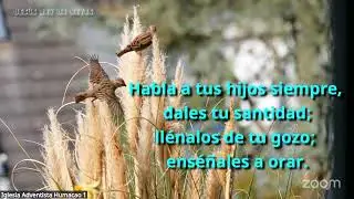 CULTO ORACION Y TESTIMONIOS MIERCOLES 7:30 PM CAP 1 DISCURSO MAESTRO....