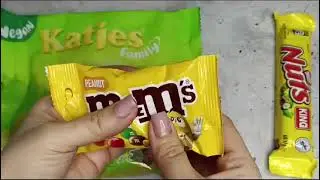 Unpacking delicious 😋 Katjes vegan relax,m&m