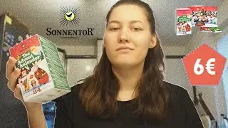 trying out a ~Sonnentor~ tea advent calendar